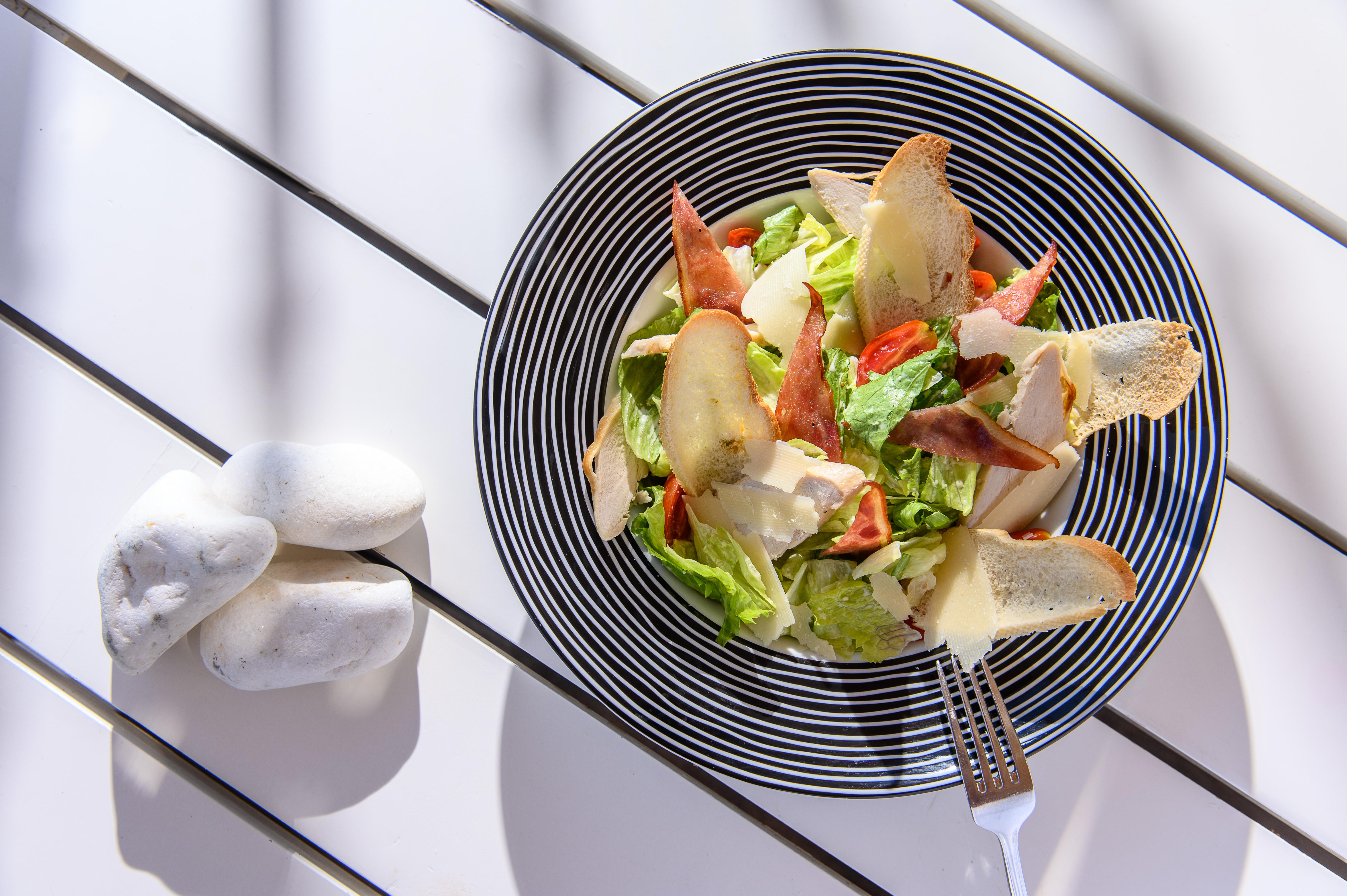 Minos Imperial Luxury Beach Resort & Spa Milatos Dış mekan fotoğraf A Caesar salad