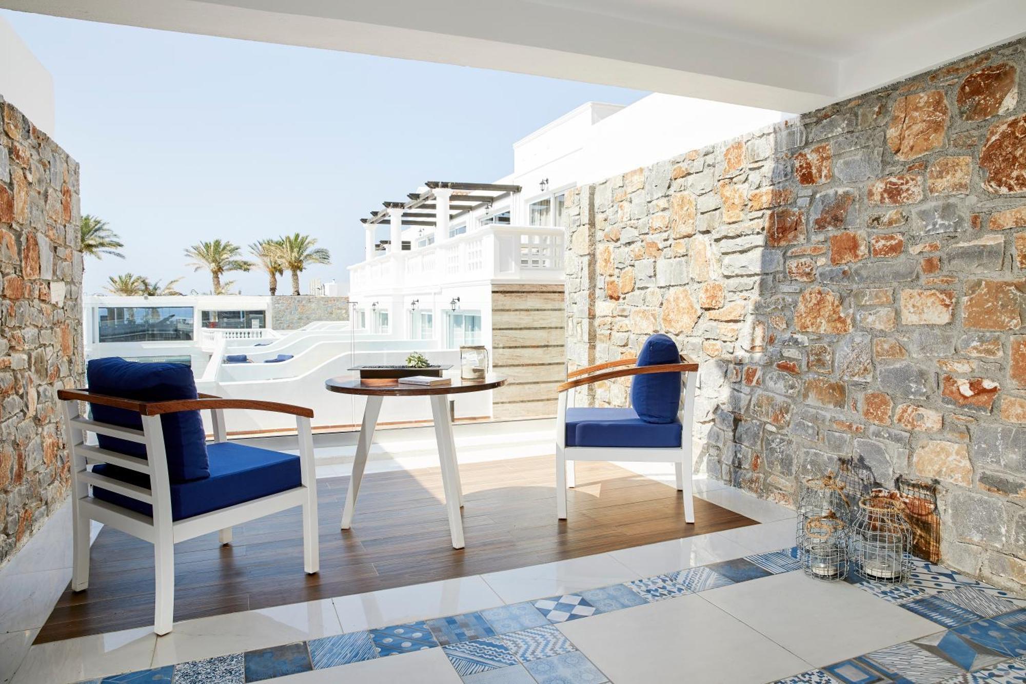 Minos Imperial Luxury Beach Resort & Spa Milatos Dış mekan fotoğraf The hotel's interior